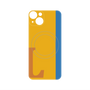 プレミアムパネル with MagSafe［ オリジナル - initial color line - L orange ］