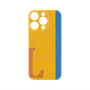 プレミアムパネル with MagSafe［ オリジナル - initial color line - L orange ］