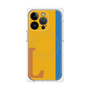 プレミアムパネル with MagSafe［ オリジナル - initial color line - L orange ］