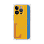 プレミアムパネル with MagSafe［ オリジナル - initial color line - L orange ］