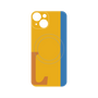 プレミアムパネル with MagSafe［ オリジナル - initial color line - L orange ］