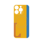 プレミアムパネル with MagSafe［ オリジナル - initial color line - L orange ］