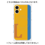 プレミアムパネル with MagSafe［ オリジナル - initial color line - L orange ］