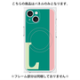 プレミアムパネル with MagSafe［ オリジナル - initial color line - L green ］