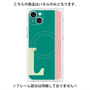 プレミアムパネル with MagSafe［ オリジナル - initial color line - L green ］