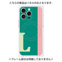 プレミアムパネル with MagSafe［ オリジナル - initial color line - L green ］