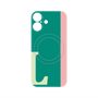 プレミアムパネル with MagSafe［ オリジナル - initial color line - L green ］