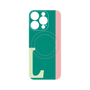 プレミアムパネル with MagSafe［ オリジナル - initial color line - L green ］