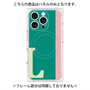 プレミアムパネル with MagSafe［ オリジナル - initial color line - L green ］