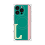 プレミアムパネル with MagSafe［ オリジナル - initial color line - L green ］