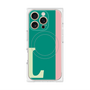 プレミアムパネル with MagSafe［ オリジナル - initial color line - L green ］
