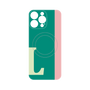 プレミアムパネル with MagSafe［ オリジナル - initial color line - L green ］
