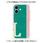 プレミアムパネル with MagSafe［ オリジナル - initial color line - L green ］
