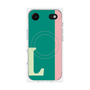 プレミアムパネル with MagSafe［ オリジナル - initial color line - L green ］
