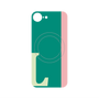 プレミアムパネル with MagSafe［ オリジナル - initial color line - L green ］