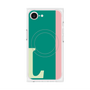 プレミアムパネル with MagSafe［ オリジナル - initial color line - L green ］