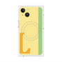 プレミアムパネル with MagSafe［ オリジナル - initial color line - L yellow ］
