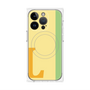 プレミアムパネル with MagSafe［ オリジナル - initial color line - L yellow ］