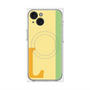 プレミアムパネル with MagSafe［ オリジナル - initial color line - L yellow ］