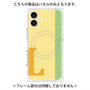 プレミアムパネル with MagSafe［ オリジナル - initial color line - L yellow ］