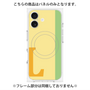プレミアムパネル with MagSafe［ オリジナル - initial color line - L yellow ］