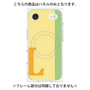 プレミアムパネル with MagSafe［ オリジナル - initial color line - L yellow ］