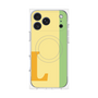 プレミアムパネル with MagSafe［ オリジナル - initial color line - L yellow ］