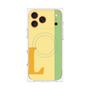 プレミアムパネル with MagSafe［ オリジナル - initial color line - L yellow ］
