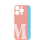 プレミアムパネル with MagSafe［ オリジナル - initial color line - M pink ］