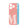プレミアムパネル with MagSafe［ オリジナル - initial color line - M pink ］