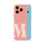プレミアムパネル with MagSafe［ オリジナル - initial color line - M pink ］