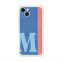 プレミアムパネル with MagSafe［ オリジナル - initial color line - M blue ］