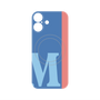 プレミアムパネル with MagSafe［ オリジナル - initial color line - M blue ］