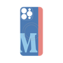 プレミアムパネル with MagSafe［ オリジナル - initial color line - M blue ］