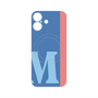 プレミアムパネル with MagSafe［ オリジナル - initial color line - M blue ］