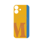 プレミアムパネル with MagSafe［ オリジナル - initial color line - M orange ］