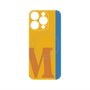 プレミアムパネル with MagSafe［ オリジナル - initial color line - M orange ］