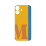 プレミアムパネル with MagSafe［ オリジナル - initial color line - M orange ］