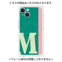 プレミアムパネル with MagSafe［ オリジナル - initial color line - M green ］