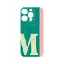 プレミアムパネル with MagSafe［ オリジナル - initial color line - M green ］