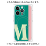プレミアムパネル with MagSafe［ オリジナル - initial color line - M green ］