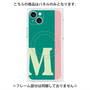プレミアムパネル with MagSafe［ オリジナル - initial color line - M green ］