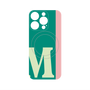 プレミアムパネル with MagSafe［ オリジナル - initial color line - M green ］
