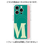 プレミアムパネル with MagSafe［ オリジナル - initial color line - M green ］