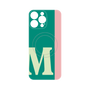プレミアムパネル with MagSafe［ オリジナル - initial color line - M green ］