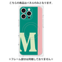 プレミアムパネル with MagSafe［ オリジナル - initial color line - M green ］