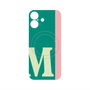 プレミアムパネル with MagSafe［ オリジナル - initial color line - M green ］