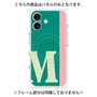 プレミアムパネル with MagSafe［ オリジナル - initial color line - M green ］