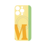 プレミアムパネル with MagSafe［ オリジナル - initial color line - M yellow ］