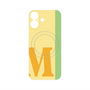 プレミアムパネル with MagSafe［ オリジナル - initial color line - M yellow ］